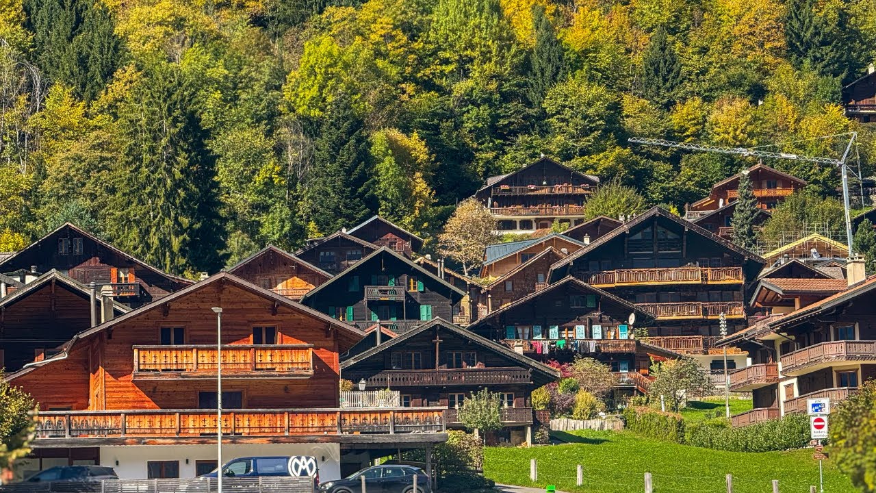 🇨🇭Champery Switzerland Walking Tour |  the hidden heart of the #village 