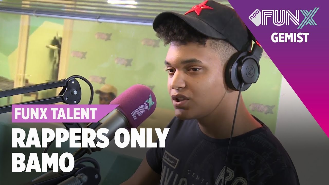 Bamo rapt op DRIE BEATS | FunX Talent Rappers Only | Tweede Ronde