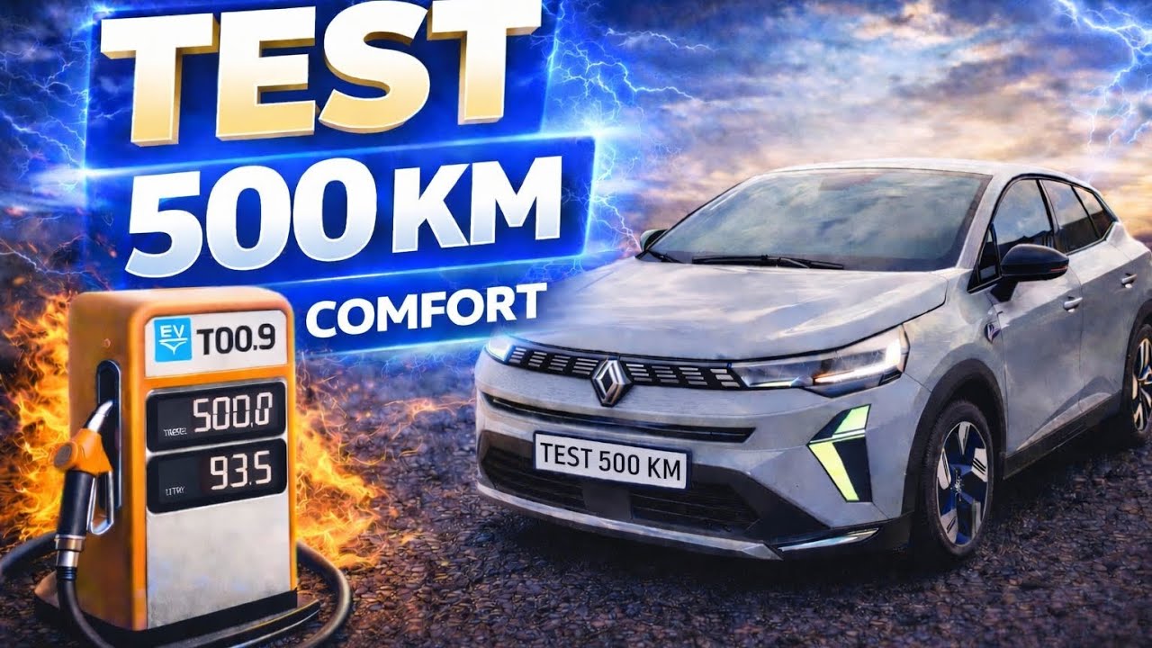 Spalanie po 500 km - Renault Symbioz 