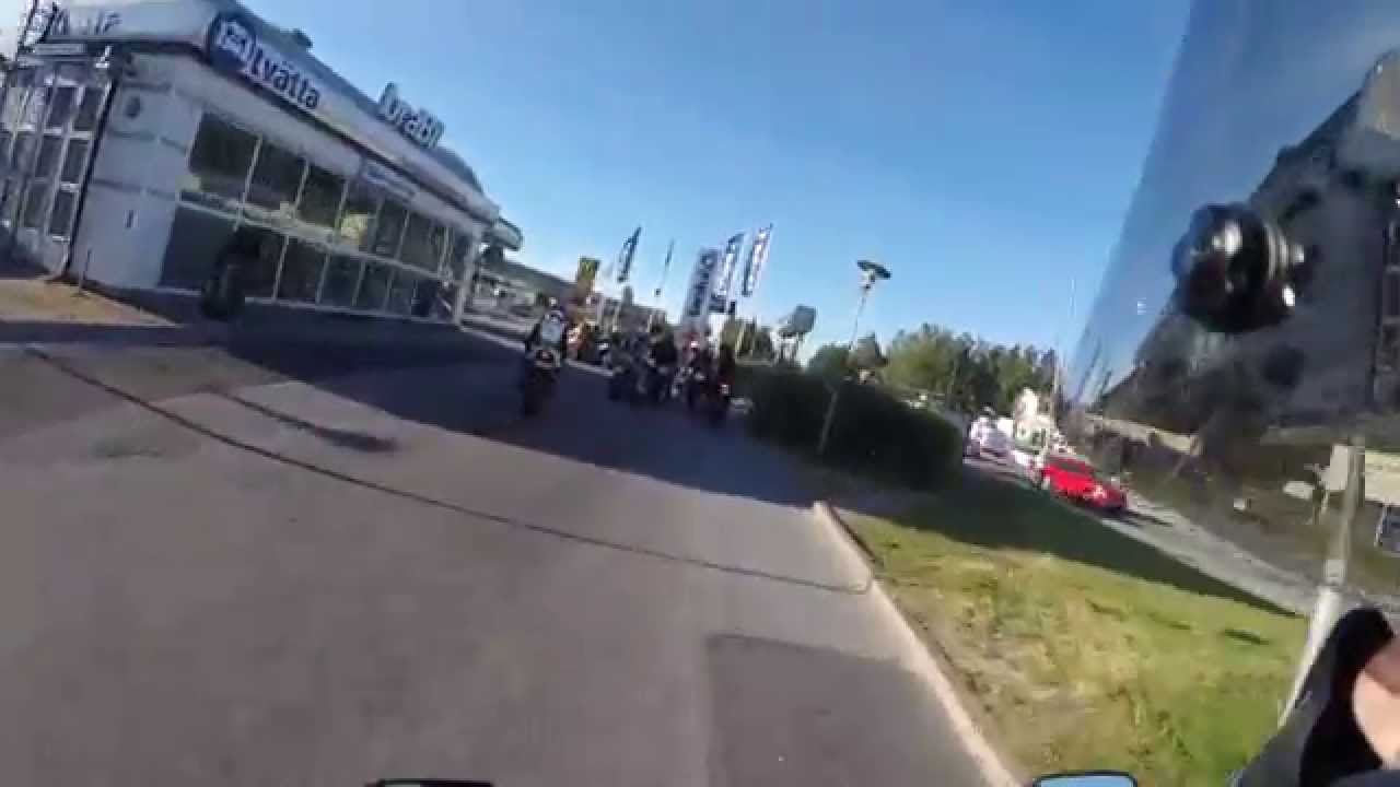 Sporthoj of Sweden Group Ride with over 40 bikes