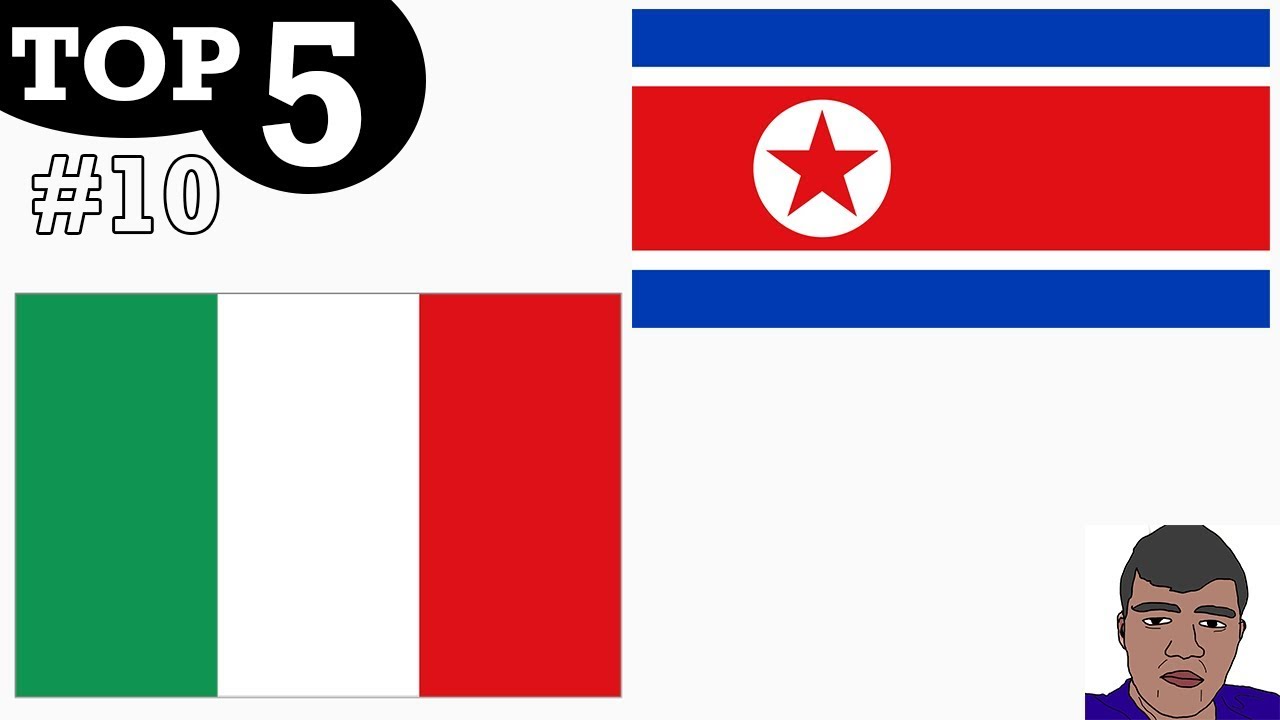TOP 5 TV CHANNELS #10 - Italy & North Korea