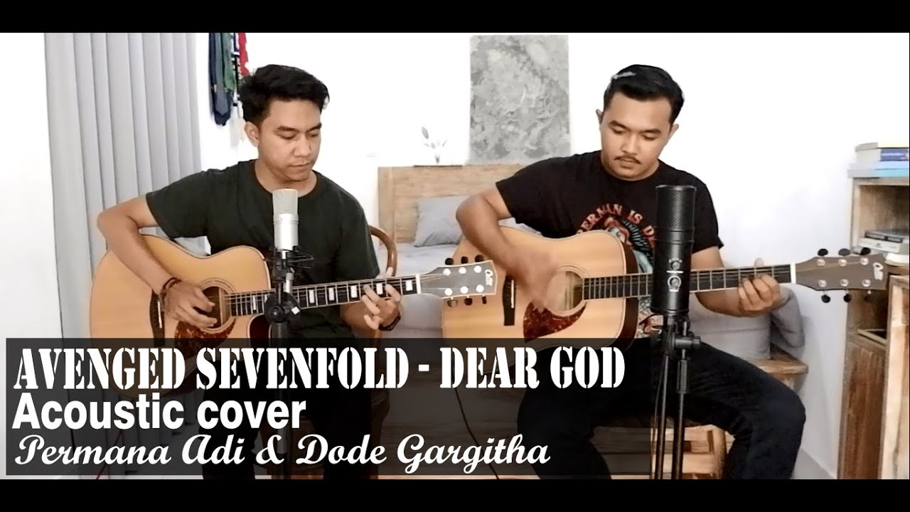 Avenged Sevenfold - Dear God ( Acoustic Cover with Solo )