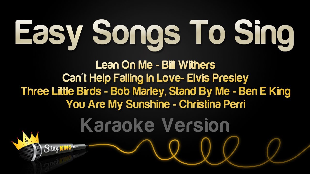 Easy Songs To Sing Karaoke Compilation Vol. 1