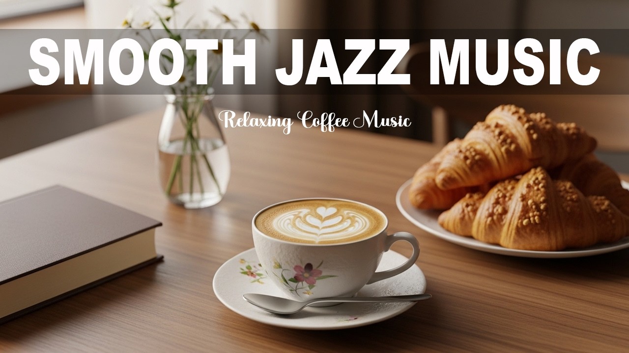 Smooth Jazz Music ☕ Coffee Shop Ambiance Instrumental and Relaxing Jazz Cafe Music for Studying