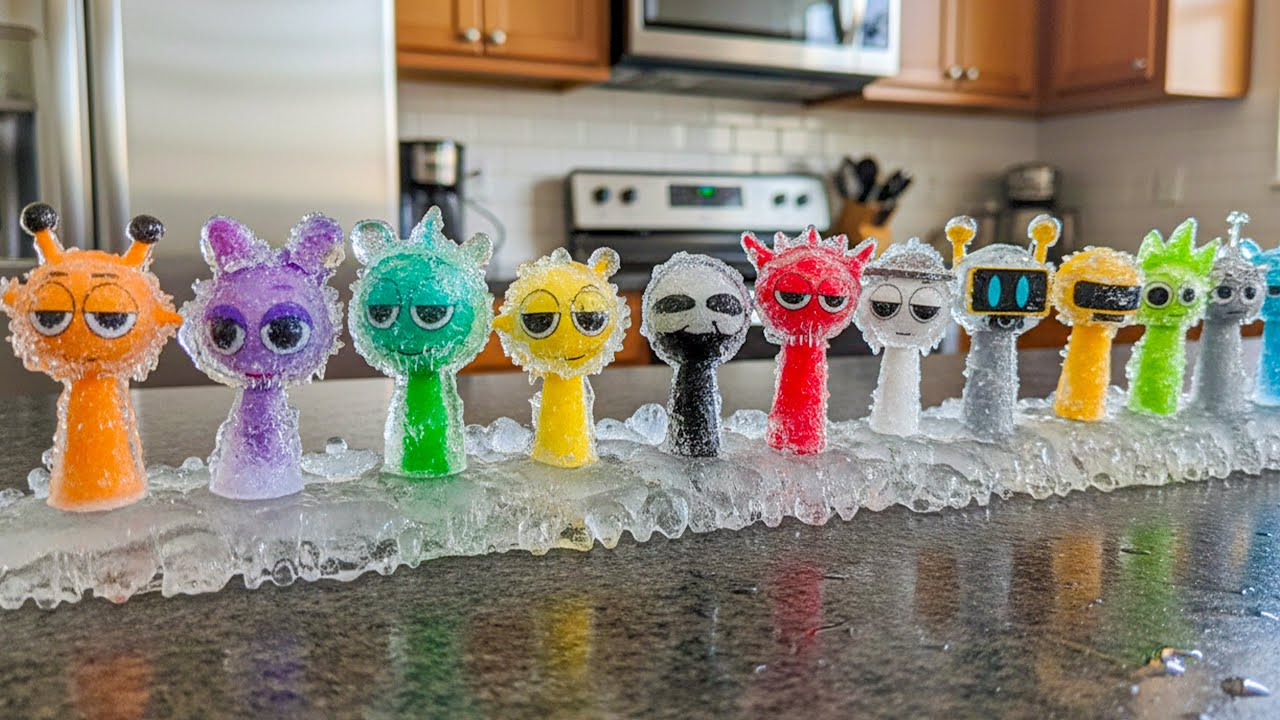 😱❄I Didn’t Expect to Find Frozen Sprunki in the Kitchen