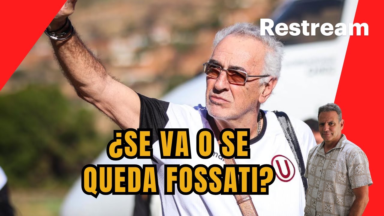 JORGE FOSSATI SIGUE EN NEGOCIACIONES CON LA U #envivo