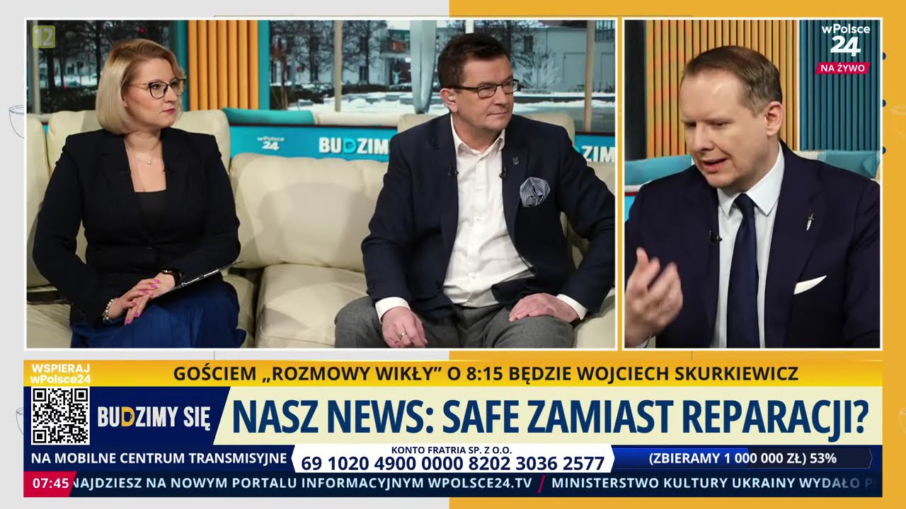Dlaczego niemieccy politycy milczą na temat reparacji? Czyżby SAFE zamiast reparacji?! Budzimy się