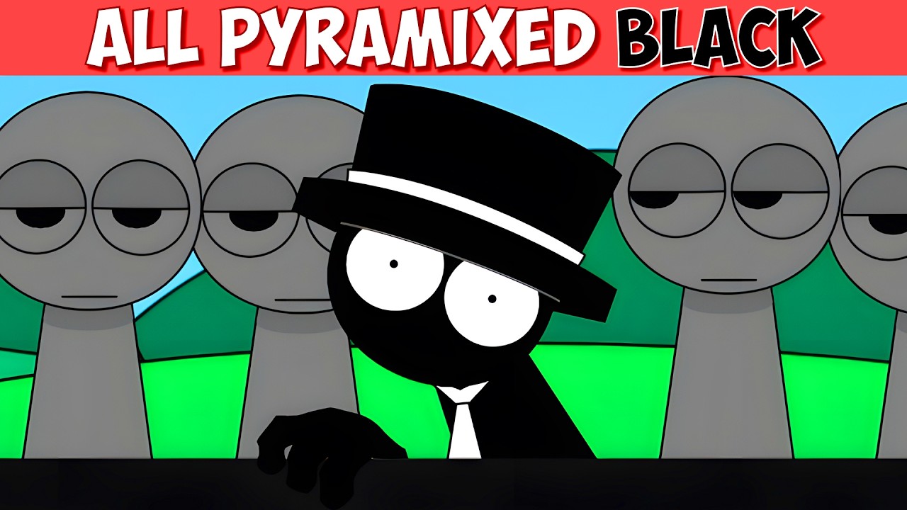 Incredibox Sprunki - ALL Pyramixed Black