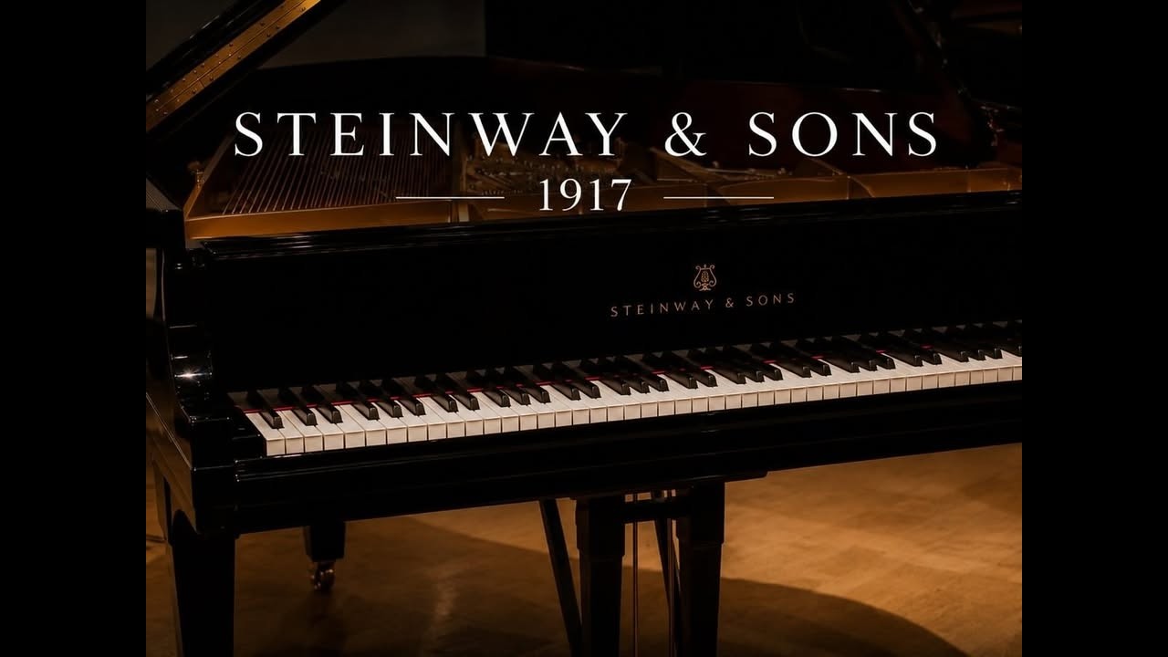 Steinway Piano  prod 1917