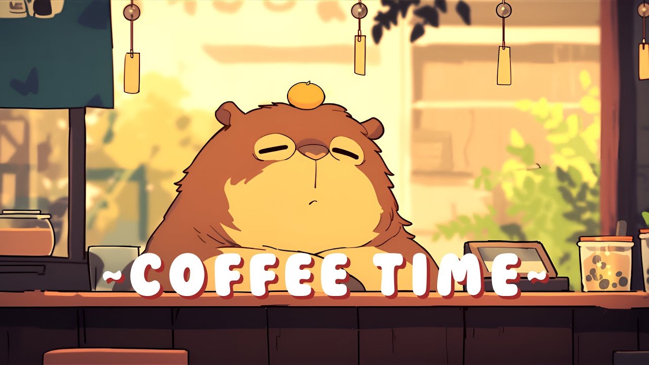 Capybara Study Beats - Japanese-inspired Lofi Collection ~ Peaceful Moments ~ 🦫 🌿 ☕