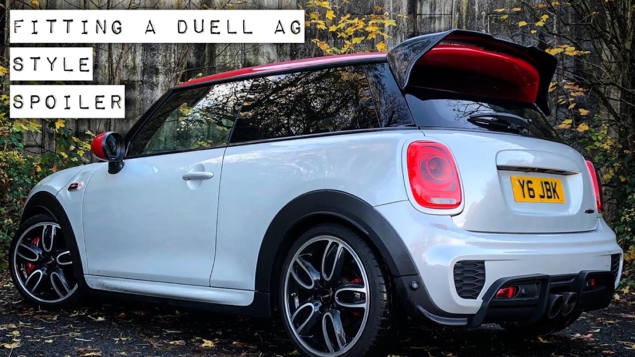 Mini F56 How to fit a Duell Ag Style spoiler FAQ Instructions Step by Step