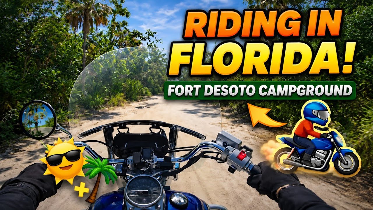 Fort DeSoto campground ride thru