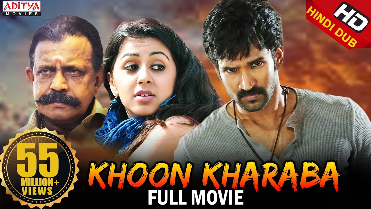 Khoon Kharaba (Malupu) Hindi Dubbed Full Movie || Mithun Chakraborty, Aadhi, Nikki Galrani