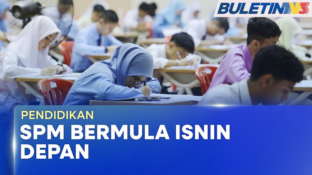 PENDIDIKAN | 413,372 Calon Berdaftar Duduki SPM Isnin Ini