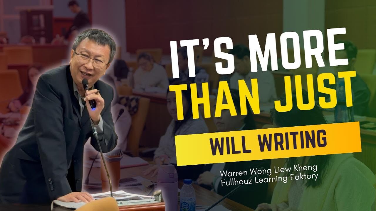 Testimonial: Warren Wong | 3-Day Estate Planning Masterclass