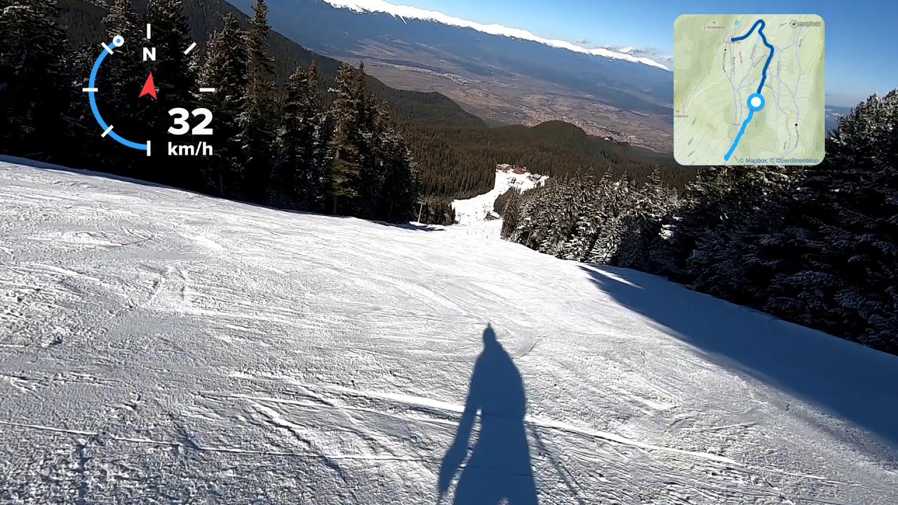 Bansko, piste 4 (red)