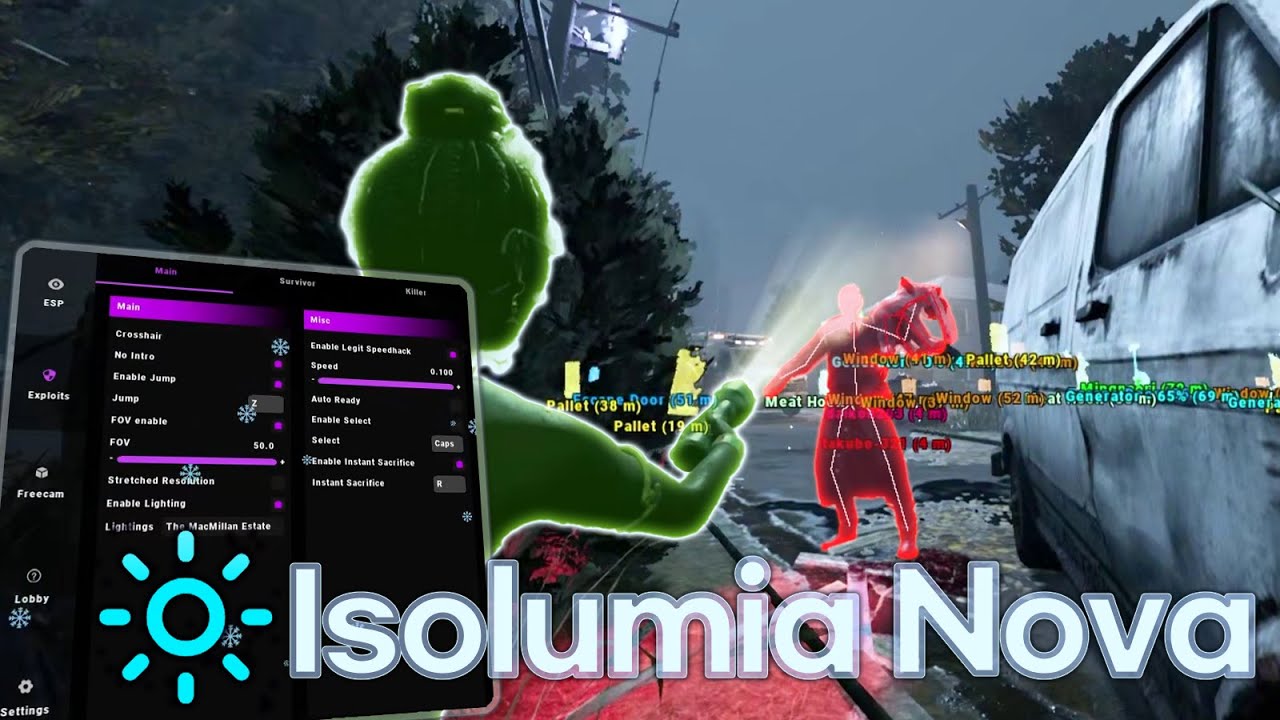 Insane Rage Cheating with isolumia.com (Dead by Daylight Internal)
