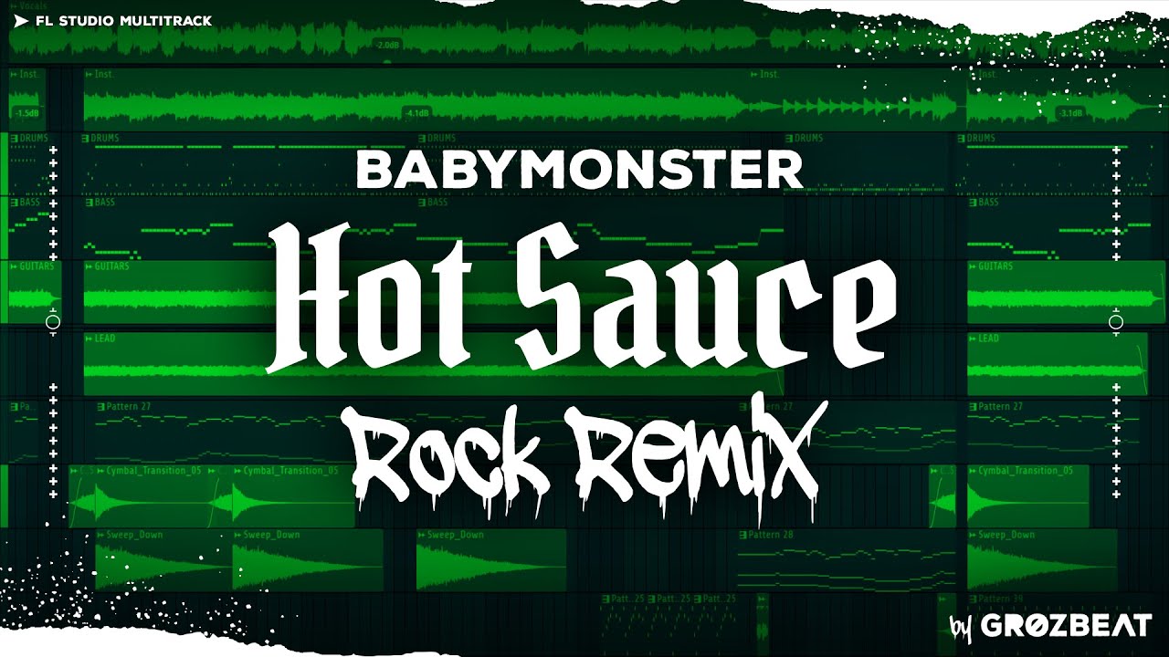 BABYMONSTER - 'HOT SAUCE' (ROCK ver.) // FL Studio Remix