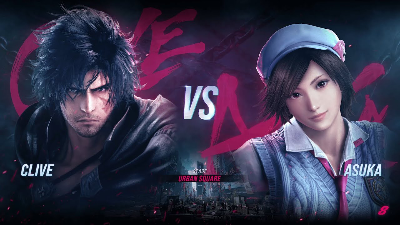 Tekken 8 Gameplay Clive VS Asuka