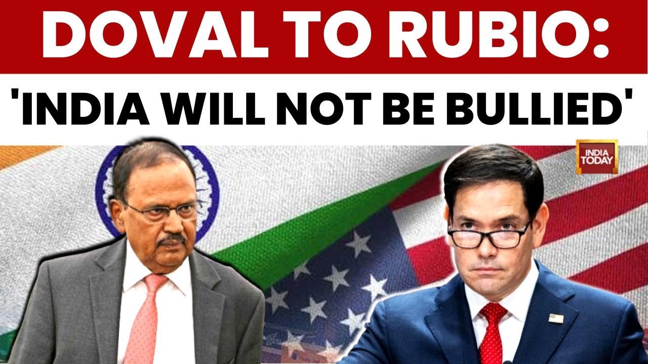 NSA Ajit Doval's Hardline Stance on India-US Trade Deal Revealed in Bloomberg Report | India Today