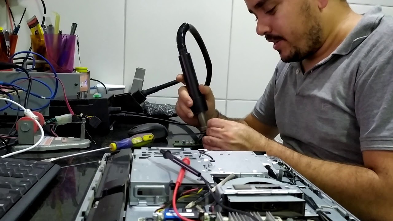 HP ALL IN ONE (NÃO LIGA) COMO RESOLVI O PROBLEMA.