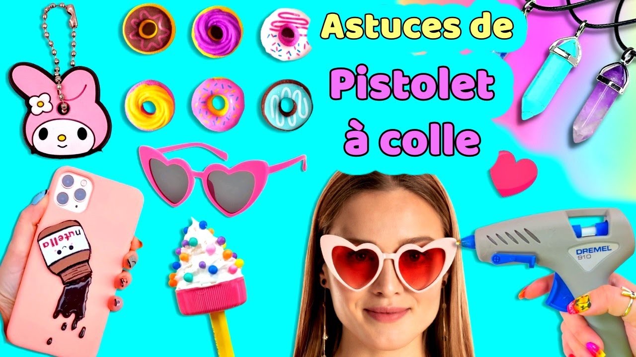 21 ASTUCES ET ARTISANAT POUR PISTOLET À COLLE QUE VOUS DEVRIEZ VOIR