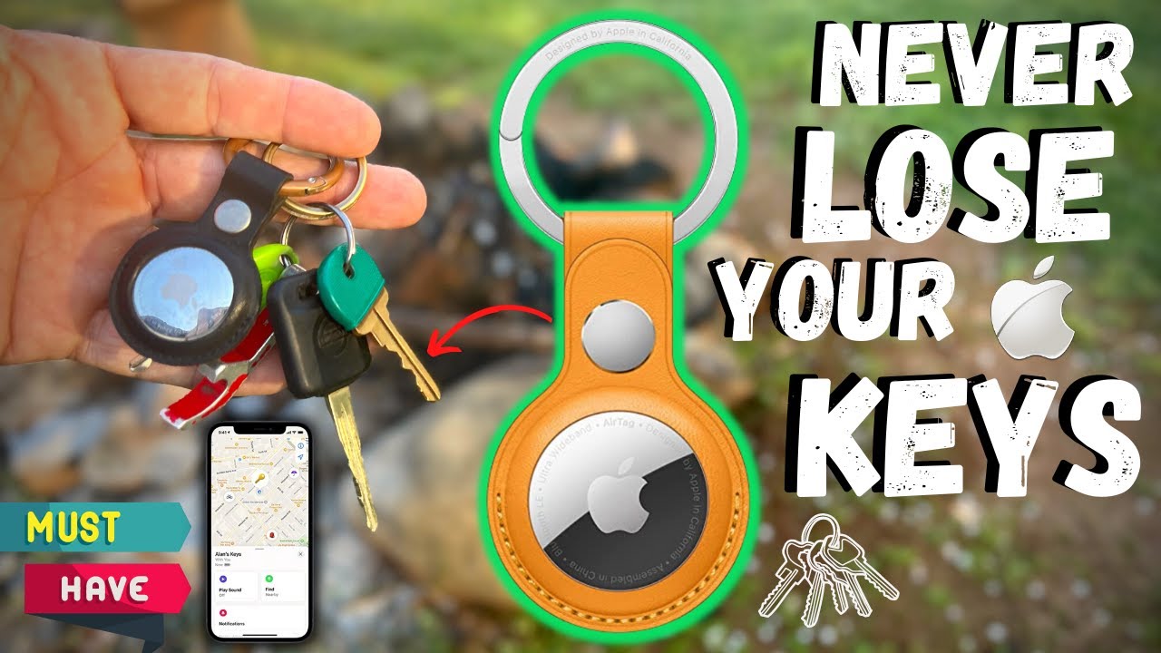Apple Airtag on Keychain Testing the Find my Key's Feature