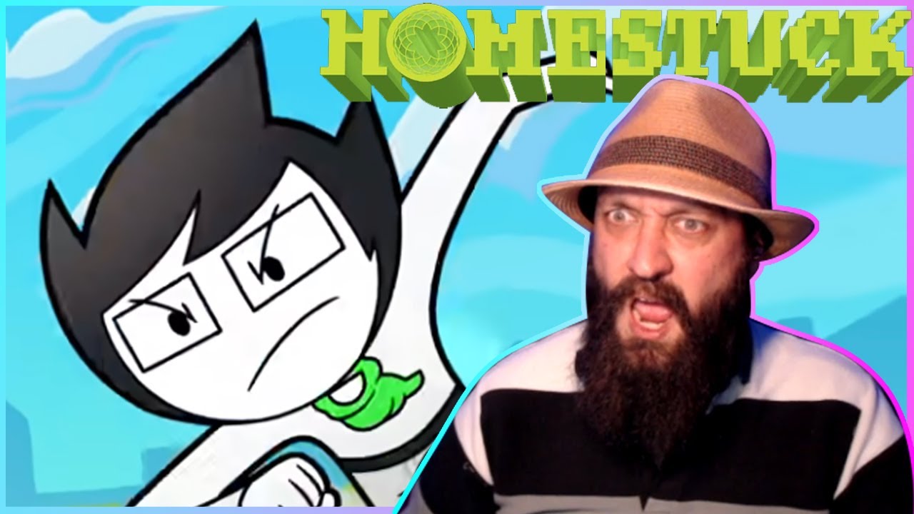 Почему это выглядит так знакомо? - HOMESTUCK - Анимационный пилот. Реакция на первый просмотр!