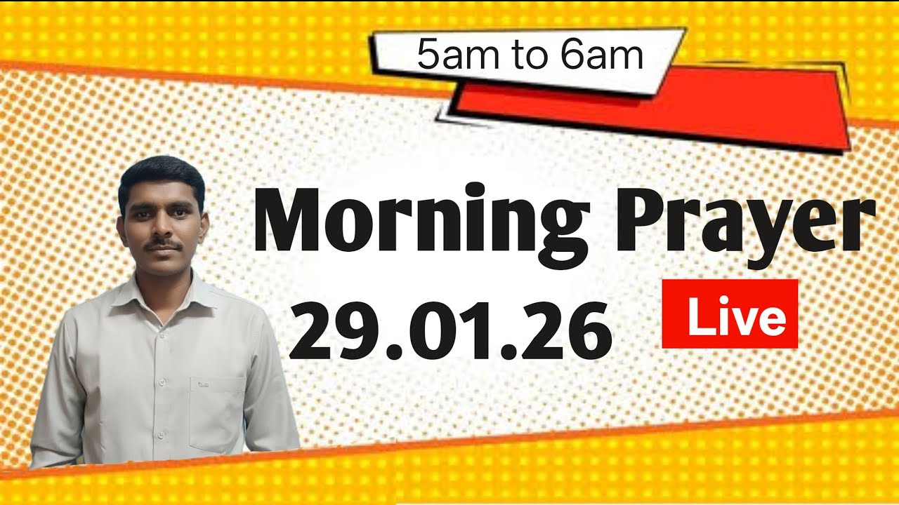 Morning Prayer 29.01.26 is live