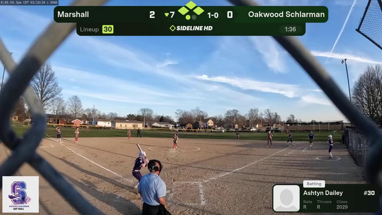 Oakwood Schlarman vs. Marshall (2026.03.19)