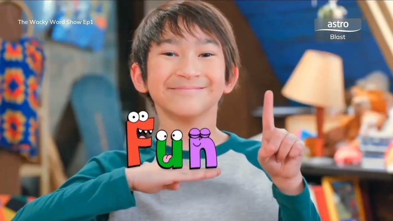 Astro Blast: The Wacky Word Show Intro