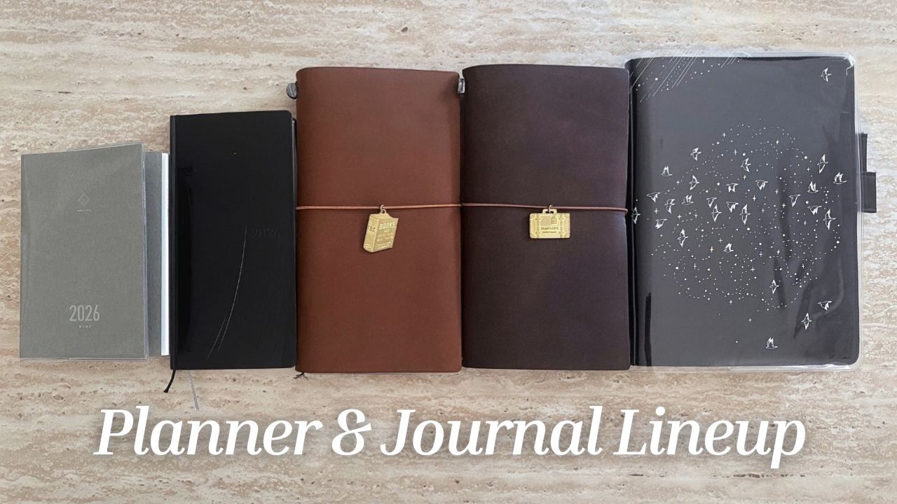 Planner & Journal Lineup 2026 | Hobonichi, Traveler's Notebook, Sterling Ink, Take A Note