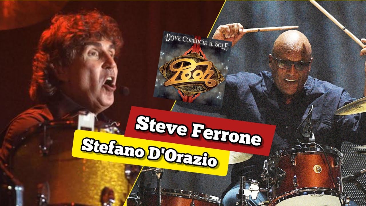 Steve Ferrone MEGLIO di Stefano D'Orazio con i Pooh?