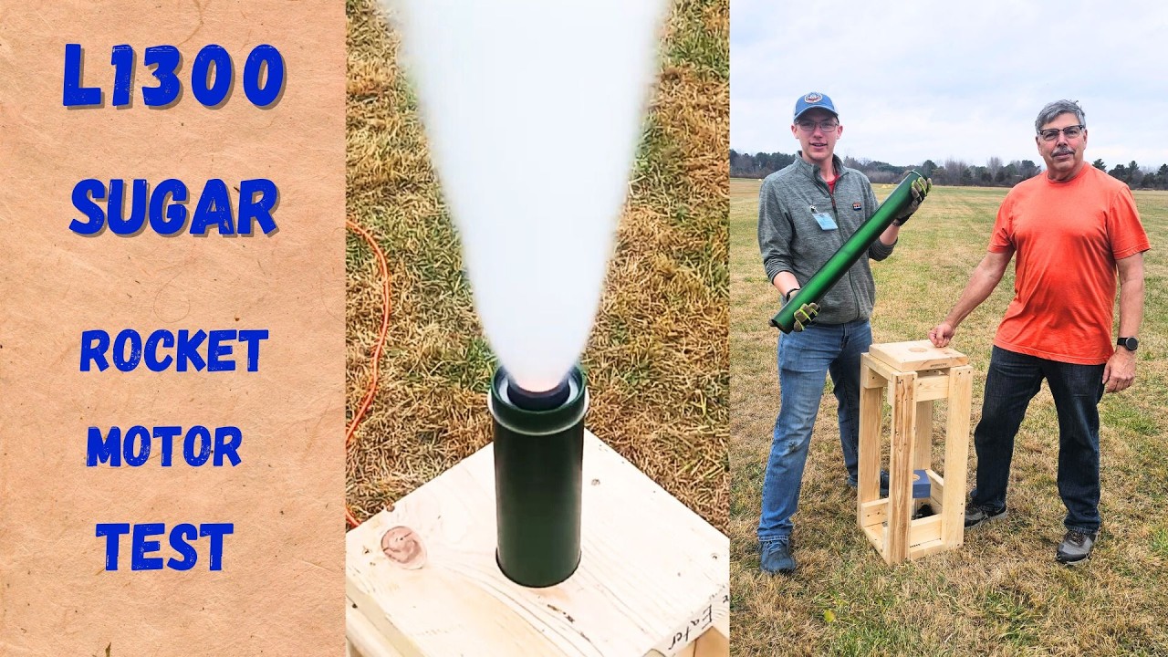 Test silnika rakietowego L1300 &ndash; zapłon Fire Eater MK3
