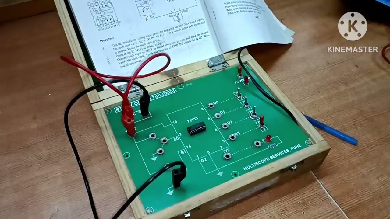 Multiplexer Practical using IC - 74153...........