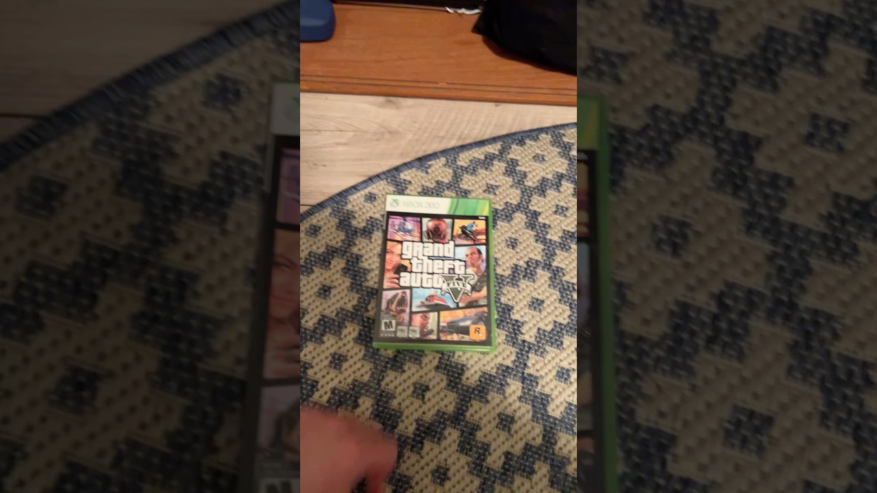 The nostalgia of GTA V on the Xbox 360. I remember when i bought it in 2013 and had to install it.