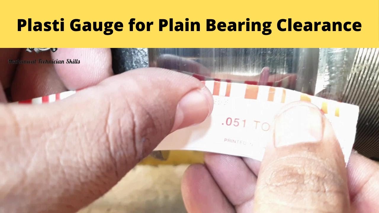 How to use Plasti Gauge | how to check plain bearing clearance | Plasti Gauge | Urdu