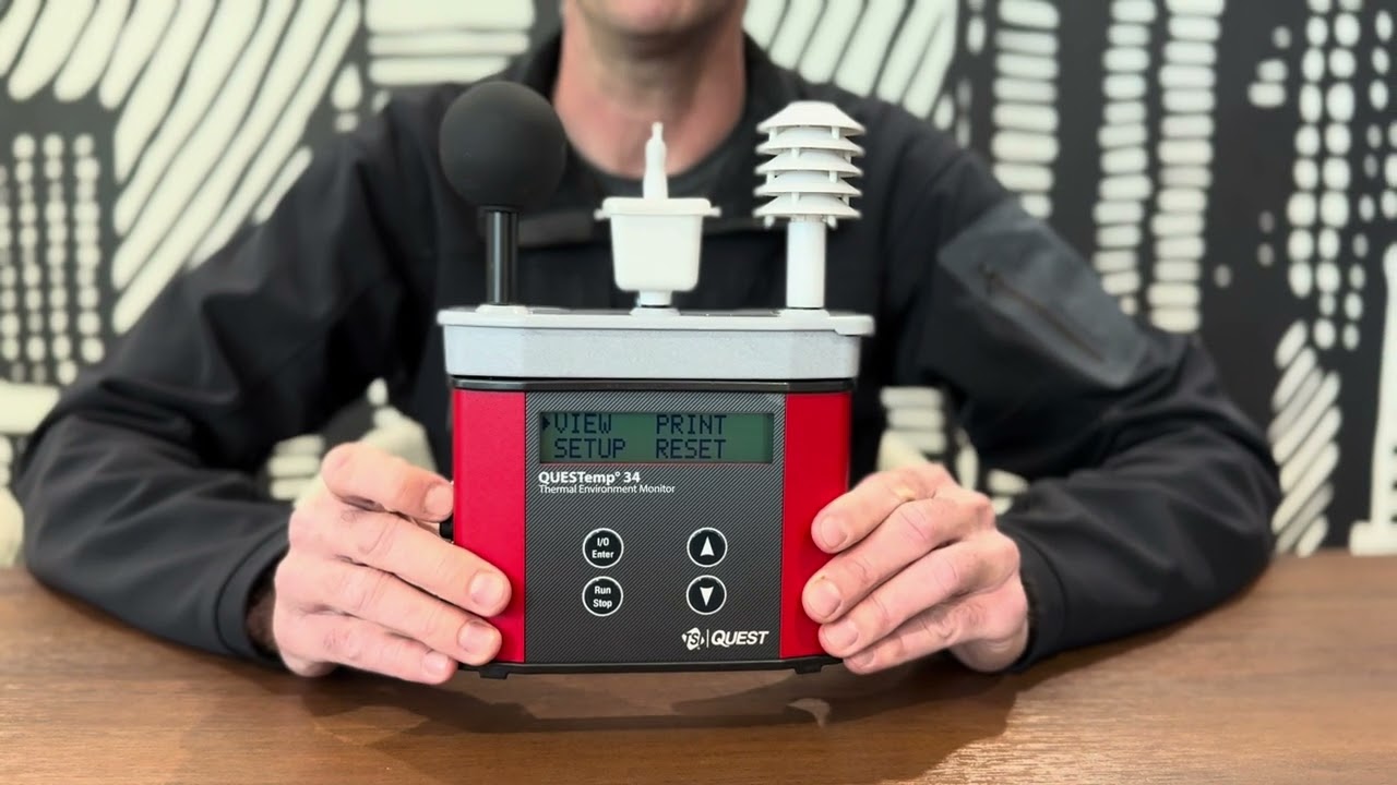 How to Use the TSI QUESTemp-34 Heat Stress Monitor