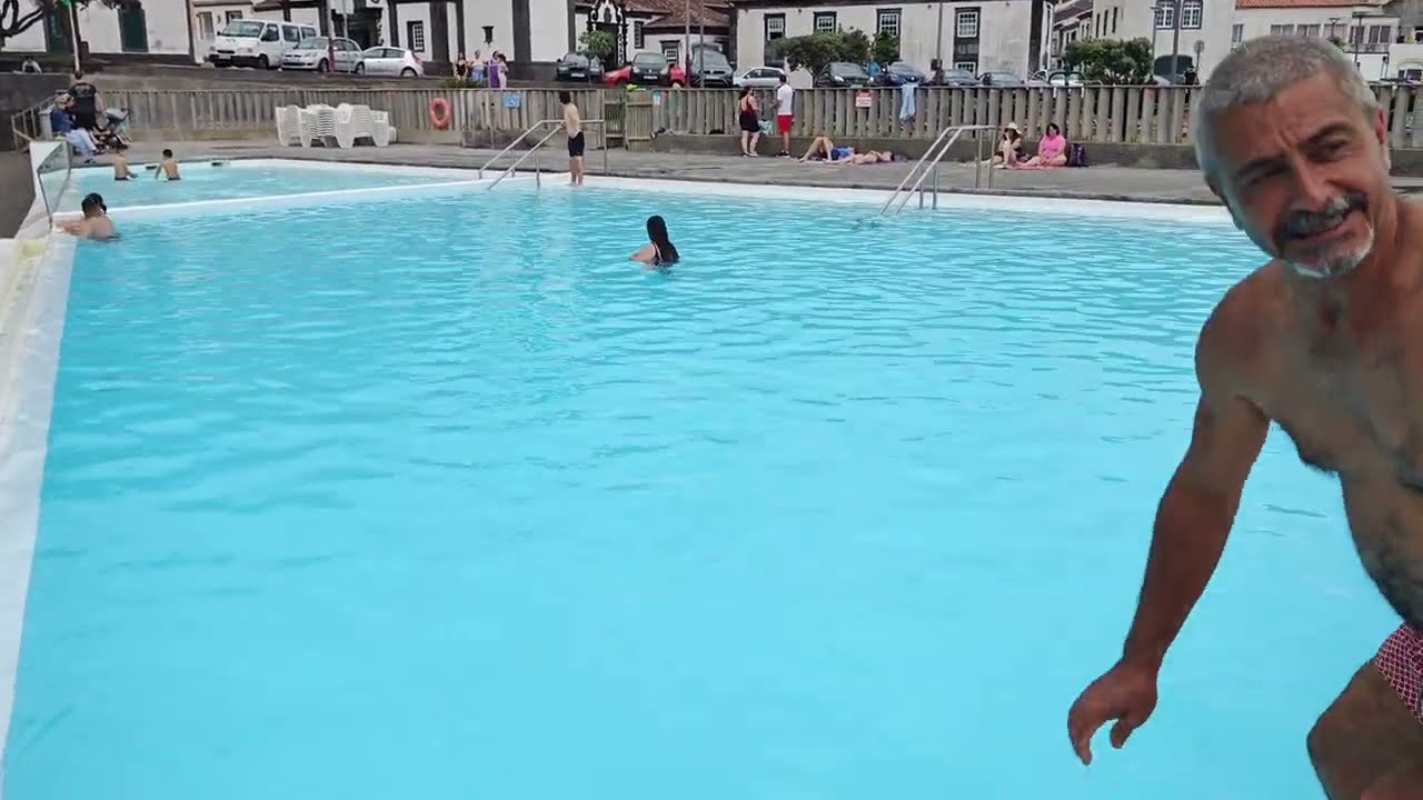 Povoação,Faial De Terra- Sightseeing, Meeting A Subscriber,Water Fun. #azores #life #travel #pool