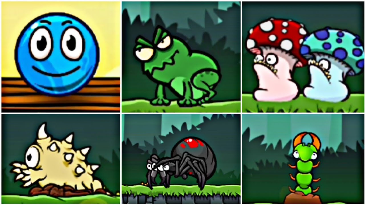 Ball Friend : Roller Ball Adventure -  Fight All Bosses