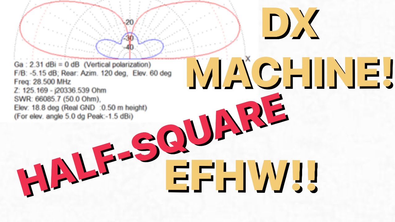Любительское радио: превратите свой EFHW в DX-машину!