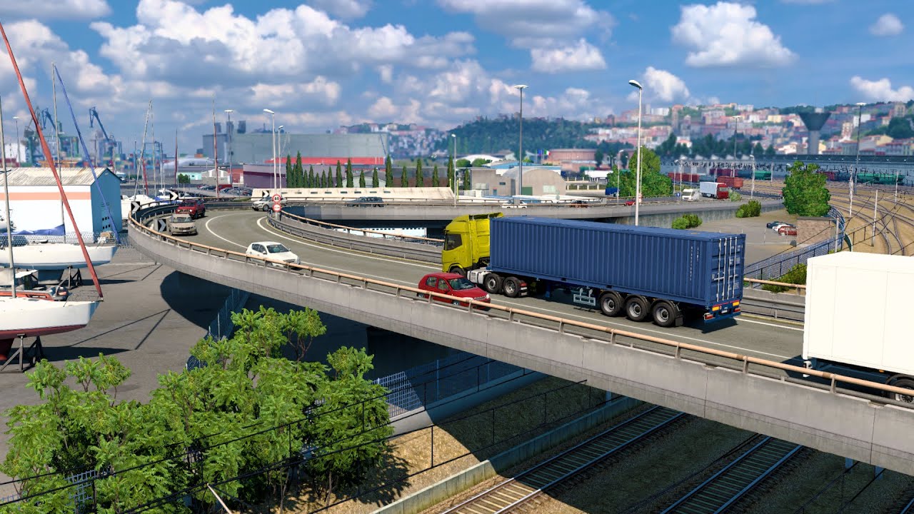 Euro Truck Simulator 2 1.54 - DAF XD 450 - Pescara to Ancona Part 3