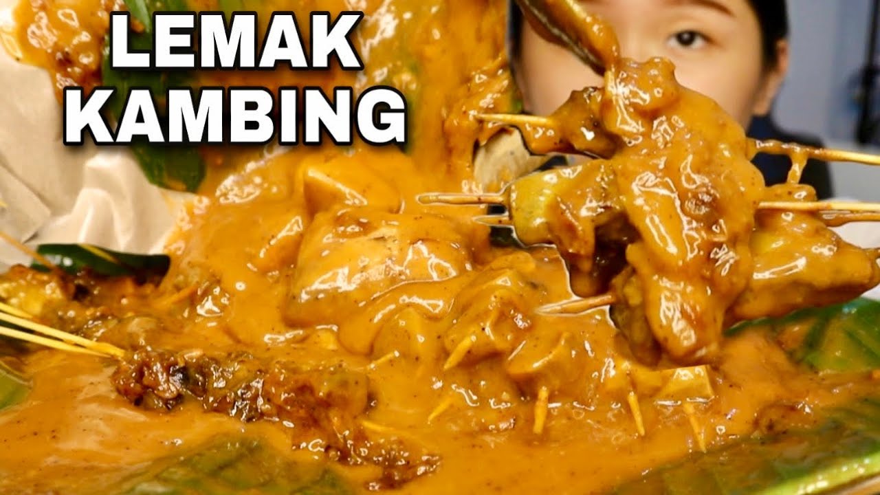 MUKBANG SATE PADANG LEMAK KAMBING , PECINTA JEROAN BUMBU PADANG PARIAMAN 😍 #jejezhuang