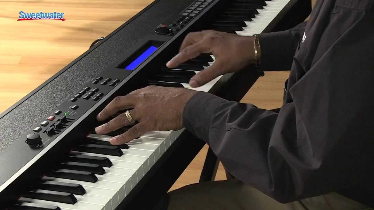 Yamaha CP4 Stage 88-note Wooden Key Stage Piano Demo - Sweetwater Sound