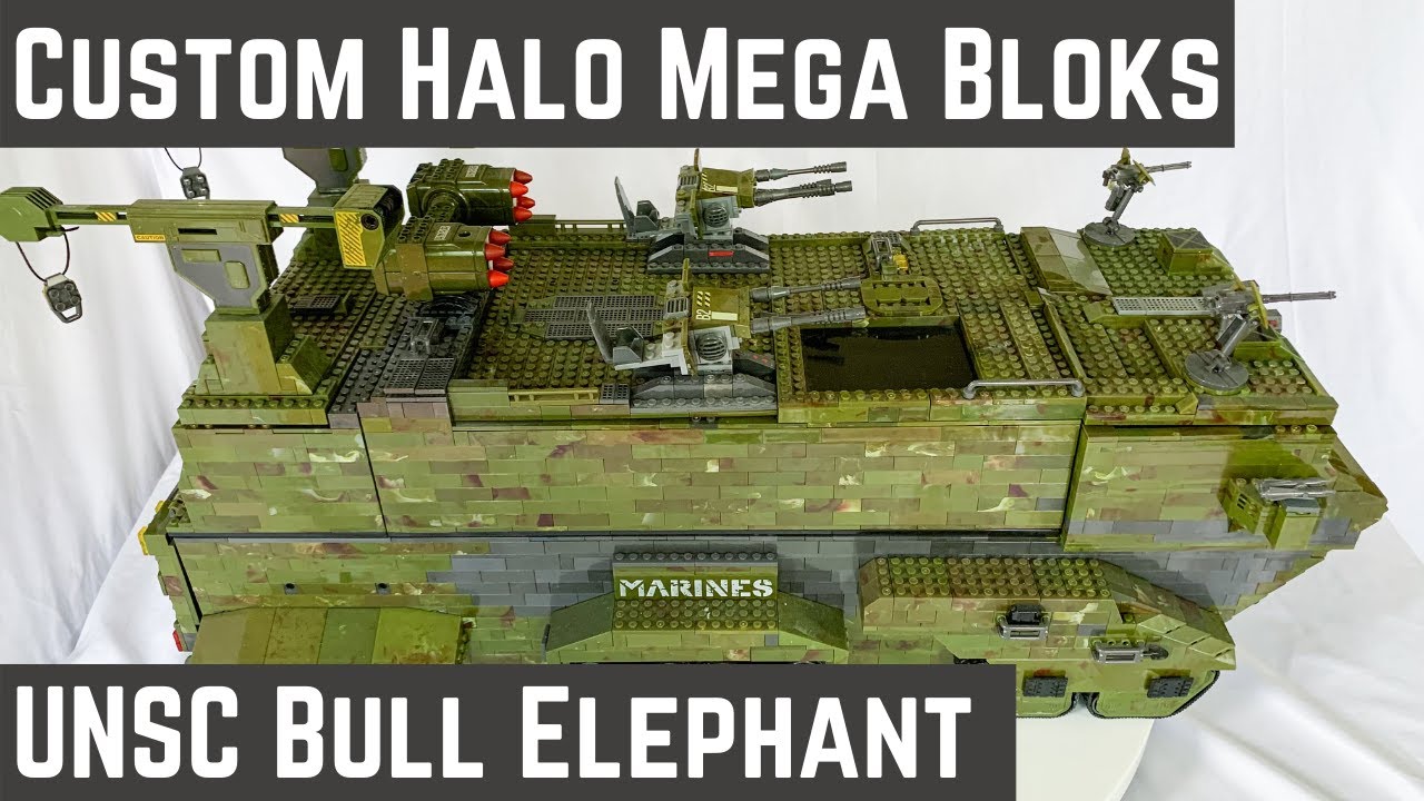 UNSC Bull Elephant | CUSTOM HALO MEGA CONSTRUX