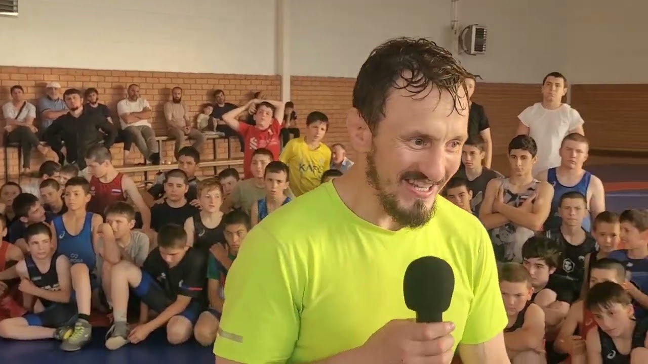 Мастер-класс от Александра Богомоева для юных дагестанцев