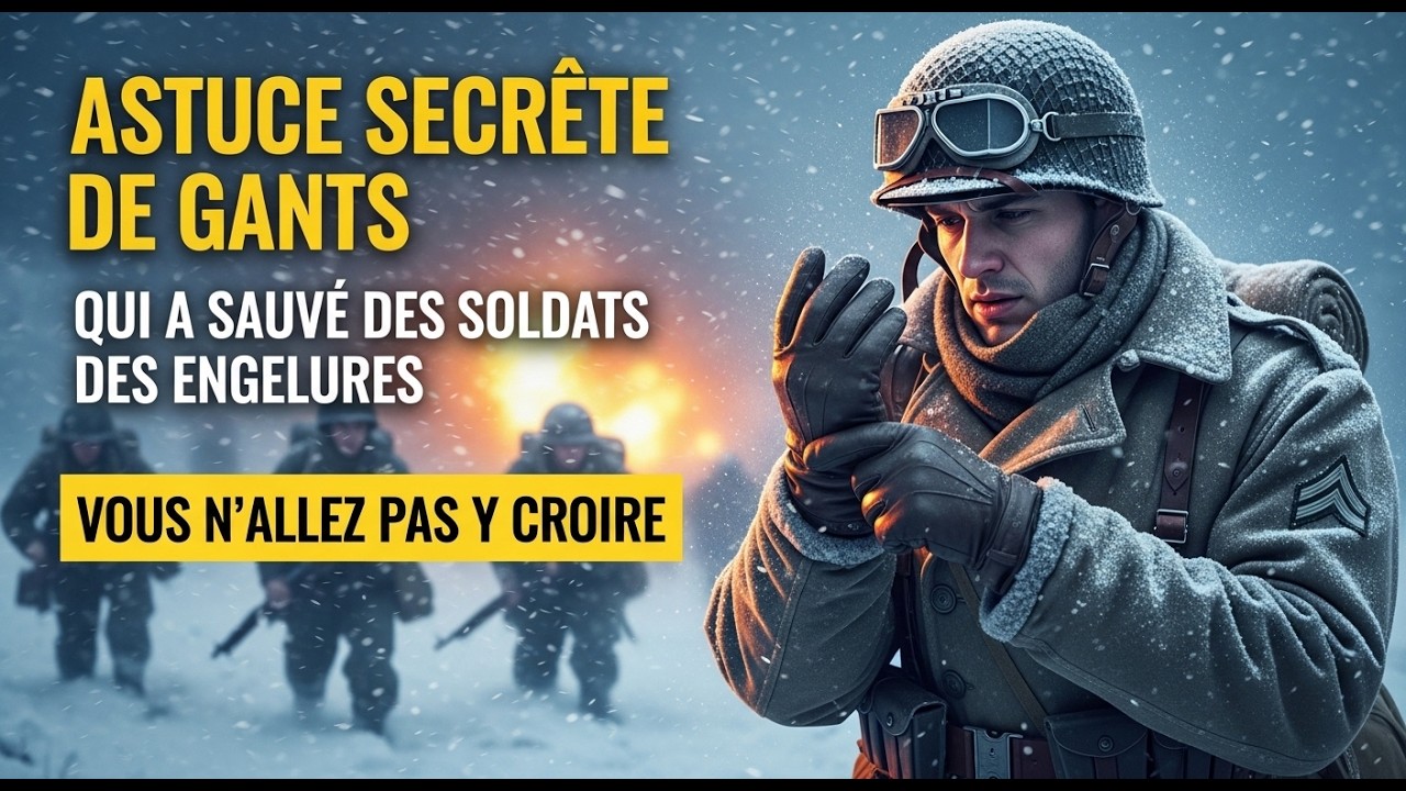 L’astuce secrète des gants de la Seconde Guerre mondiale qui a sauvé des soldats des engelures