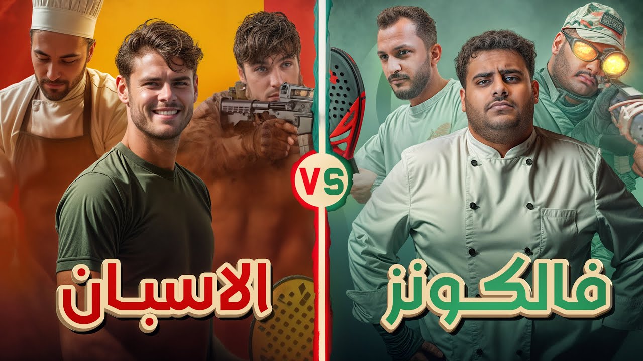 السعوديين ضد الاسبان في اسبانيا 🇪🇸🔥