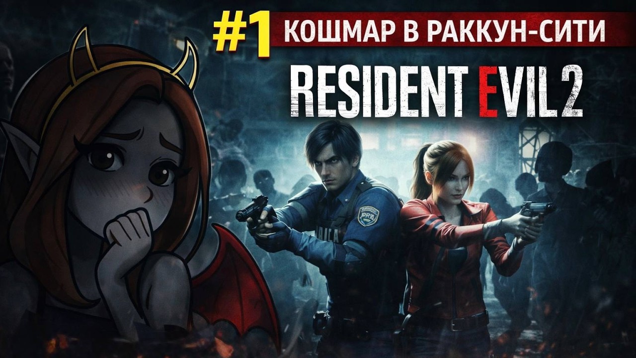 КОШМАР в Раккун-Сити | Resident Evil 2 | #1