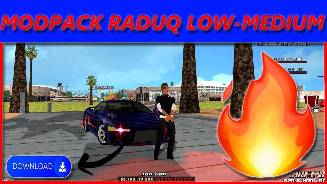 MODPACK RADUQ RED LOW-MEDIUM PC !! FPS BOOST